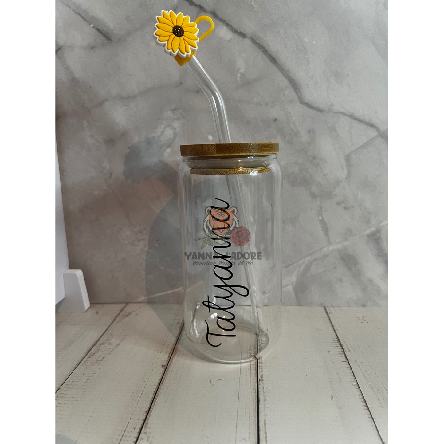 16oz Signature Glass Can Tumbler