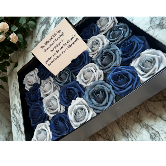 ETERNAL LOVE: FOREVER FLOWERS 2 DOZEN GIFT BOX