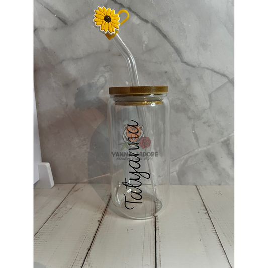 16oz Signature Glass Can Tumbler